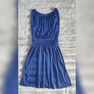Express blue dress